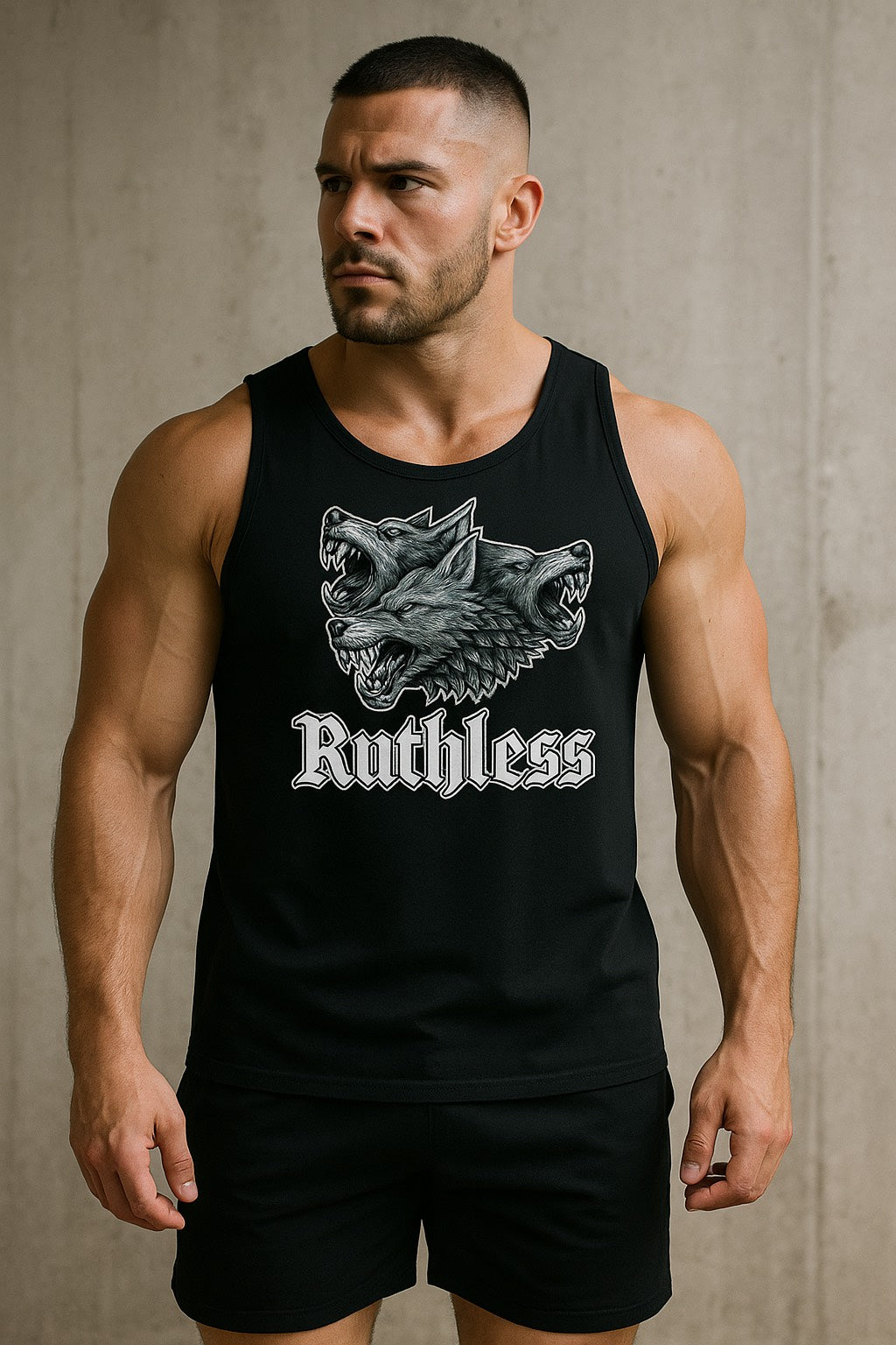 Ruthless Men's Cotton Tank Top