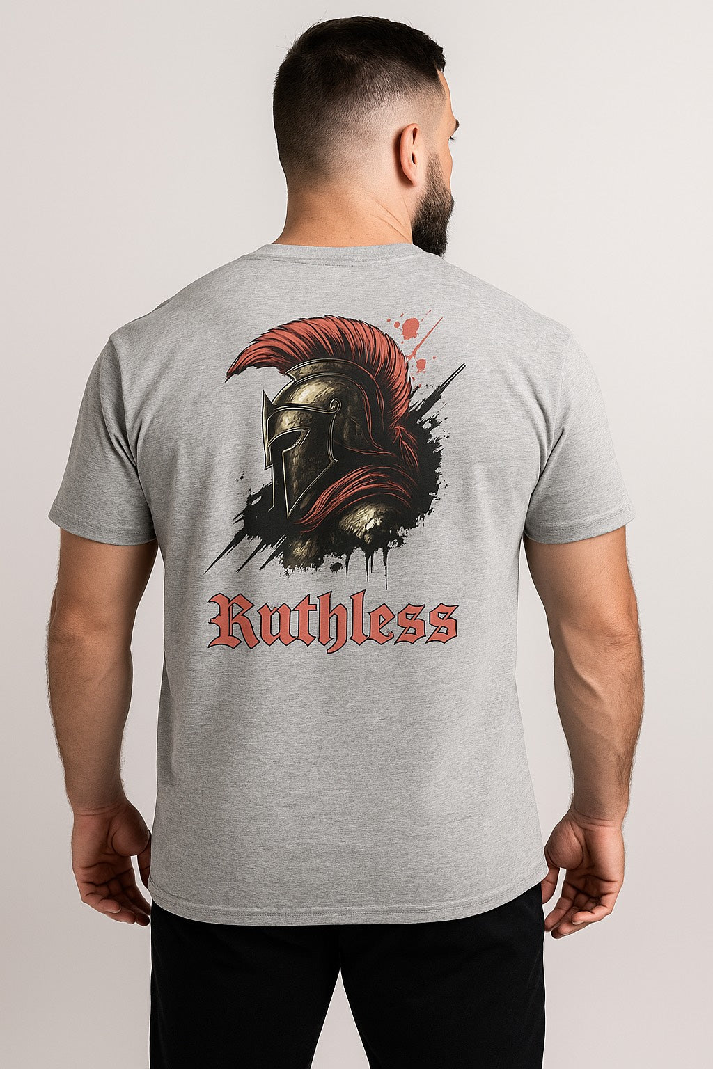Ruthless Men's T-Shirt - Gray