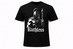 Ruthless Men's T-Shirt - Black