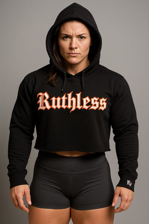 Ruthless Crop Top Hoodie