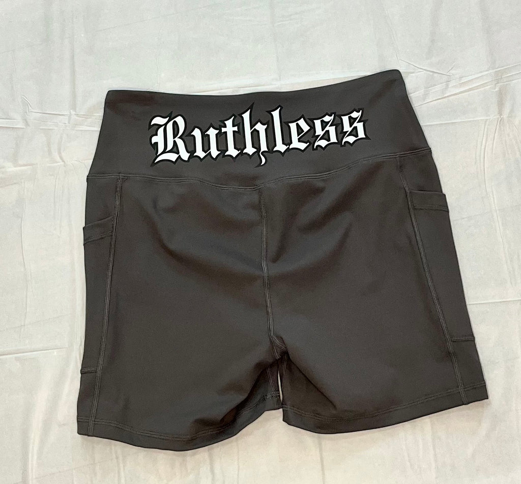 Ruthless Fitted Performance Shorts - Gray