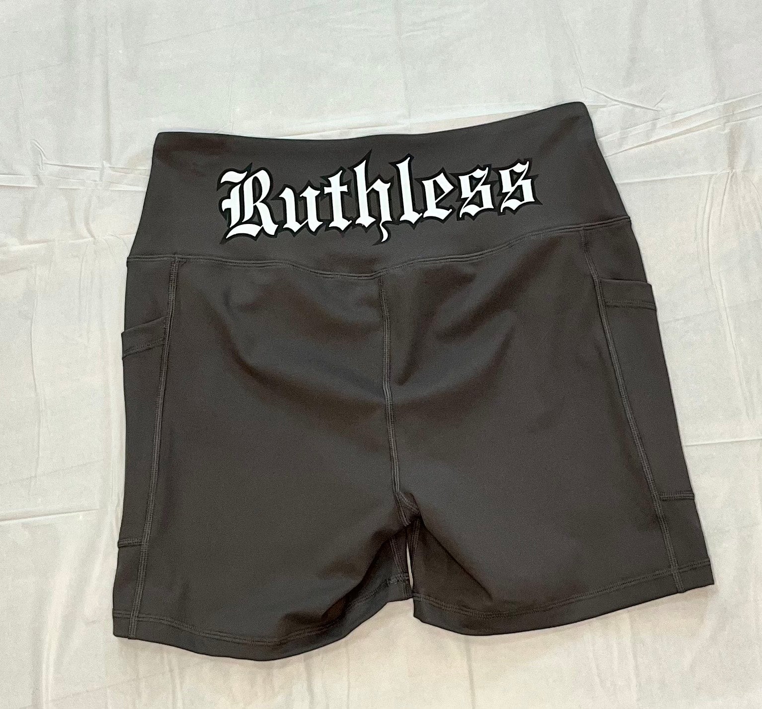 Ruthless Fitted Performance Shorts - Gray
